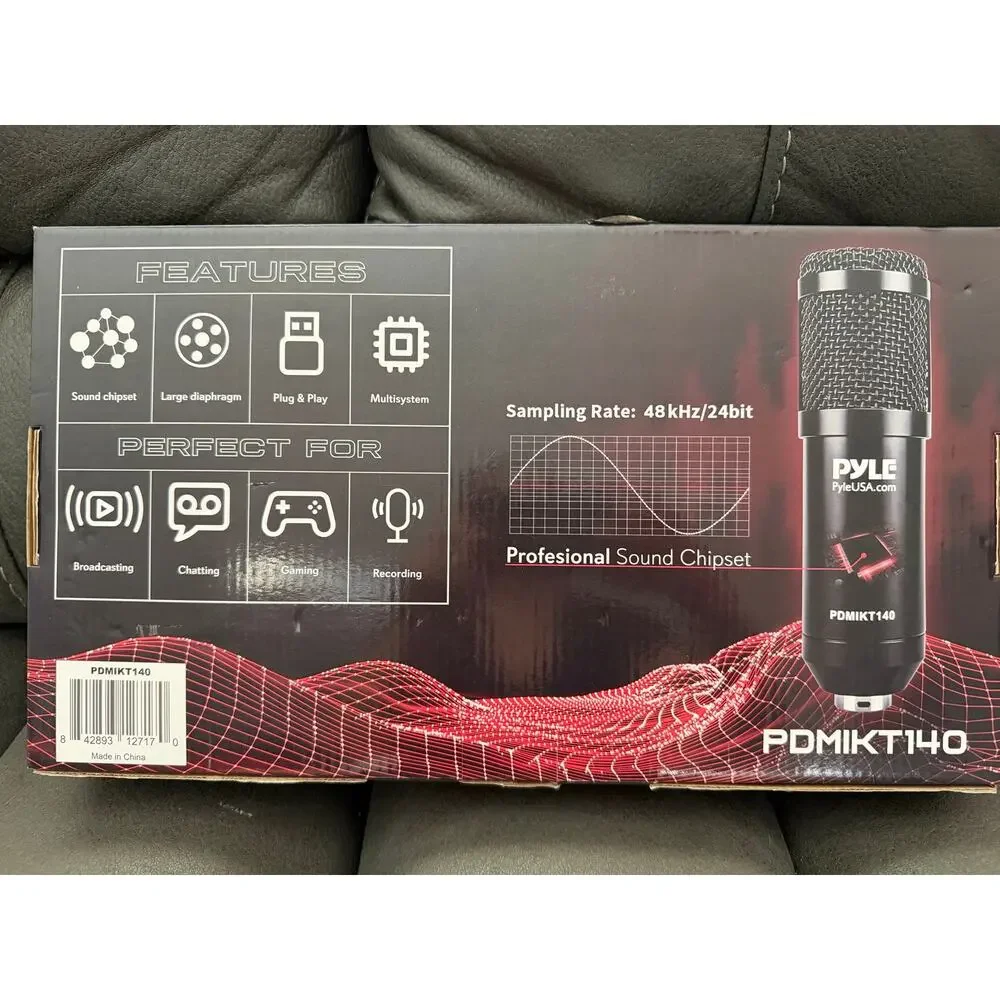 PYLE Professional USB PODCAST Microphone Kit